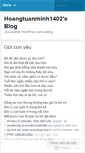 Mobile Screenshot of hoangtuanminh1402.wordpress.com