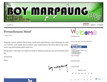 Tablet Screenshot of boymarpaung.wordpress.com