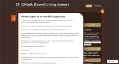 Desktop Screenshot of crowdfundingcinema.wordpress.com