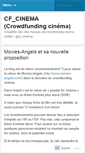 Mobile Screenshot of crowdfundingcinema.wordpress.com
