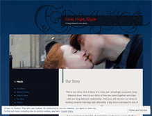 Tablet Screenshot of lovehopeskype.wordpress.com