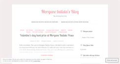 Desktop Screenshot of morganebatista.wordpress.com