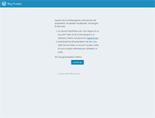 Tablet Screenshot of bloggingthesecurity.wordpress.com