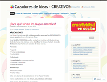 Tablet Screenshot of cursoscreatividad.wordpress.com