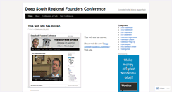 Desktop Screenshot of deepsouthfounders.wordpress.com