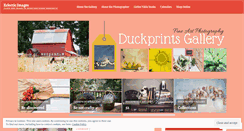 Desktop Screenshot of duckprintsgallery.wordpress.com