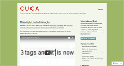 Desktop Screenshot of cucainfo.wordpress.com