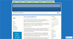 Desktop Screenshot of chaoscontained.wordpress.com