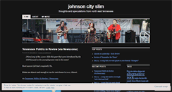 Desktop Screenshot of johnsoncityslim.wordpress.com