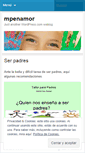 Mobile Screenshot of mpenamor.wordpress.com