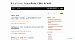 Desktop Screenshot of lakeplacidmedia.wordpress.com