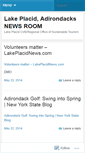 Mobile Screenshot of lakeplacidmedia.wordpress.com