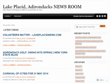 Tablet Screenshot of lakeplacidmedia.wordpress.com