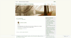 Desktop Screenshot of nutrireilcorpoelanima.wordpress.com
