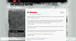 Desktop Screenshot of dadzillanation.wordpress.com