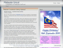 Tablet Screenshot of mymalaysia.wordpress.com