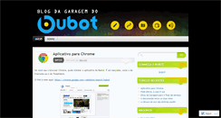 Desktop Screenshot of bubotblog.wordpress.com