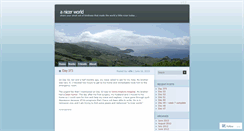 Desktop Screenshot of anicerworld.wordpress.com