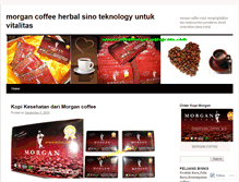 Tablet Screenshot of coffeemorgan.wordpress.com