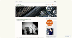 Desktop Screenshot of cutlinecrafts.wordpress.com