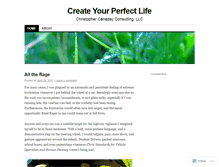 Tablet Screenshot of christophercanaday.wordpress.com