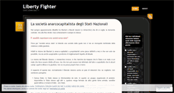 Desktop Screenshot of libertyfighter.wordpress.com