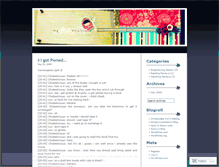Tablet Screenshot of mysilentreading.wordpress.com