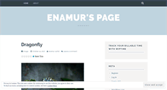 Desktop Screenshot of enamur.wordpress.com