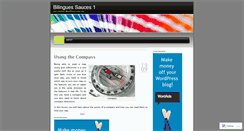Desktop Screenshot of bilinguesauces1.wordpress.com