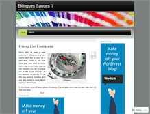 Tablet Screenshot of bilinguesauces1.wordpress.com
