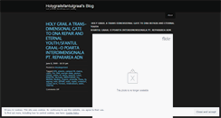 Desktop Screenshot of holygrailsfantulgraal.wordpress.com