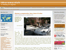 Tablet Screenshot of ahuramazdah.wordpress.com
