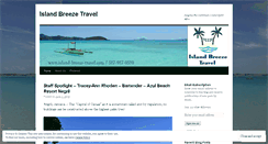 Desktop Screenshot of islandbreeze.wordpress.com