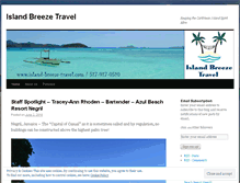 Tablet Screenshot of islandbreeze.wordpress.com