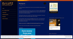 Desktop Screenshot of djlutz.wordpress.com