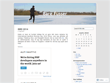 Tablet Screenshot of barefusser.wordpress.com