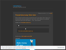 Tablet Screenshot of makeahistory.wordpress.com
