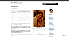 Desktop Screenshot of aikipenguin.wordpress.com