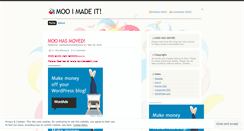 Desktop Screenshot of mooimadeit.wordpress.com