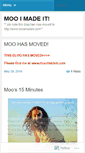 Mobile Screenshot of mooimadeit.wordpress.com