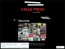 Tablet Screenshot of junglefresh.wordpress.com