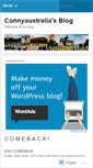 Mobile Screenshot of connyaustralia.wordpress.com