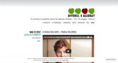 Desktop Screenshot of diversieallora.wordpress.com