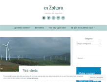 Tablet Screenshot of enzahara.wordpress.com