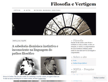 Tablet Screenshot of filosofiaevertigem.wordpress.com