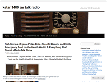 Tablet Screenshot of kstarradio.wordpress.com