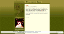 Desktop Screenshot of nonnaear.wordpress.com