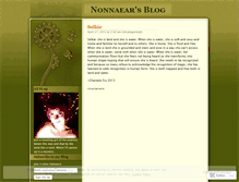 Tablet Screenshot of nonnaear.wordpress.com