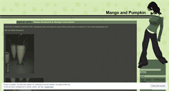 Desktop Screenshot of mangopumpkin.wordpress.com