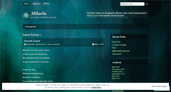 Desktop Screenshot of mikv754.wordpress.com